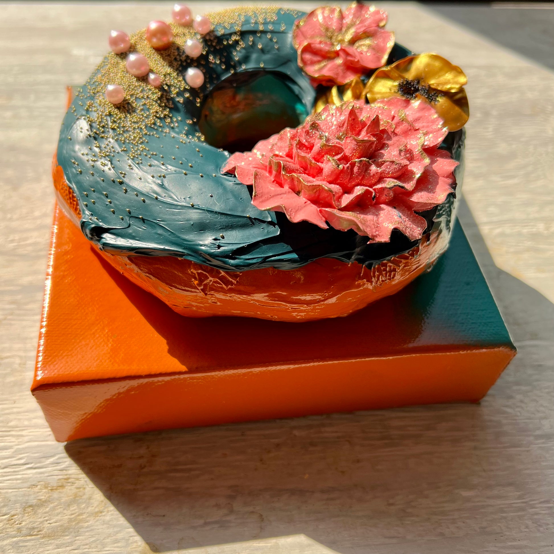 Sienna Floral Donut #3